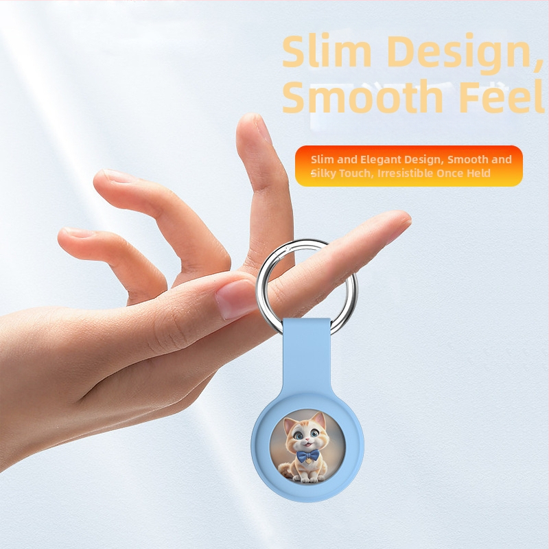 Bluetooth GPS sekimo įrenginys dviratininkams, vyresniems ir namų gyvūnams — ABS korpusas, sveria 8 g, suderinamas su Android ir iOS, Bluetooth sąsaja