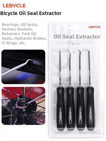 Lebycle εργαλείο ειδικά διαμορφωμένο με άγκιστρο για συντήρηση του μπροστινού πιρουνιού ποδηλάτου – αποσυναρμολόγηση στεγανοποίησης λαδιού, ρουλεμάν και στεγανογόν δαχτυλιδιού