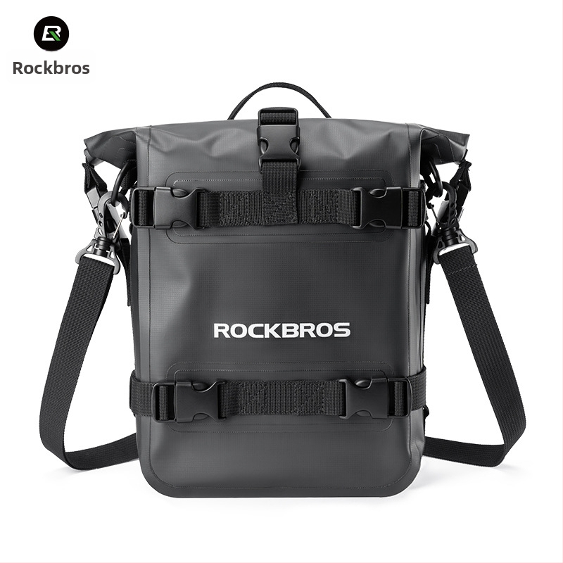 Motocykelová zadná taška, vodotesná a bočne odolná ochranná taška, PVC+POM, 5 L, model 30140103001 as-095-1