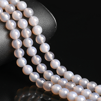 Dodaci – prirodni agat perle 7A, okrugle, za DIY nakit; obrada: rezanje, brušenje, poliranje