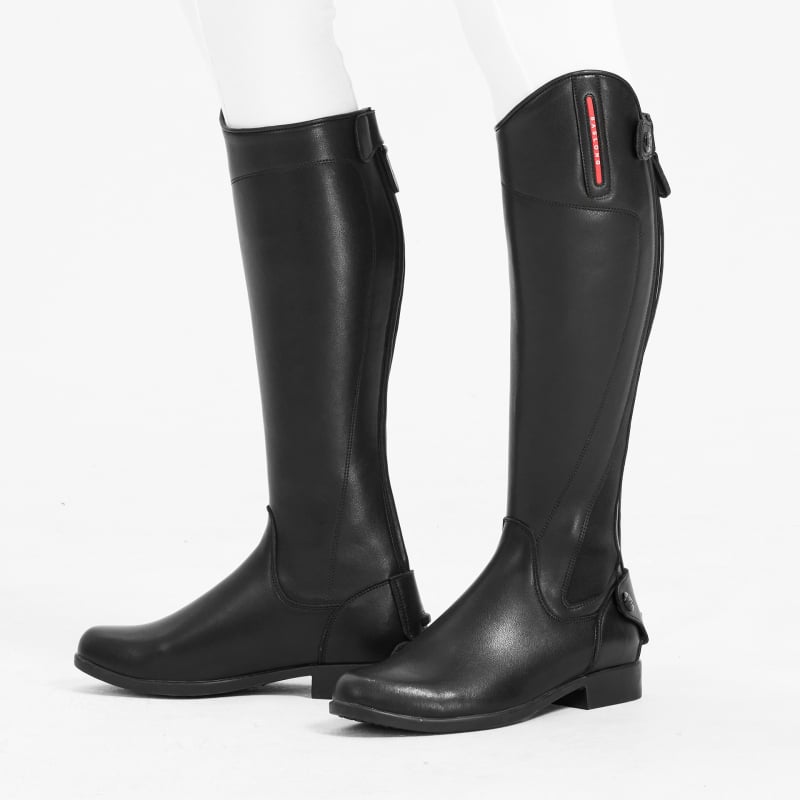 Baslong konjske čizme za jahanje, elastična teleća koža, unisex, protuklizne, otporne na habanje, apsorpcija udaraca, otpornost na udare