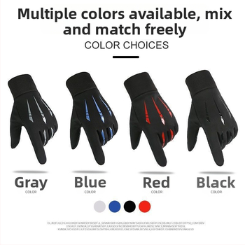 Ски ръкавици, неутрален пол, нейлонова материя, подходящи за всички възрасти