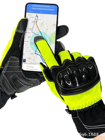 Kerékpáros kesztyűk – Hailife Taslong, WPG01, unisex felnőtteknek, téli vízálló és meleg