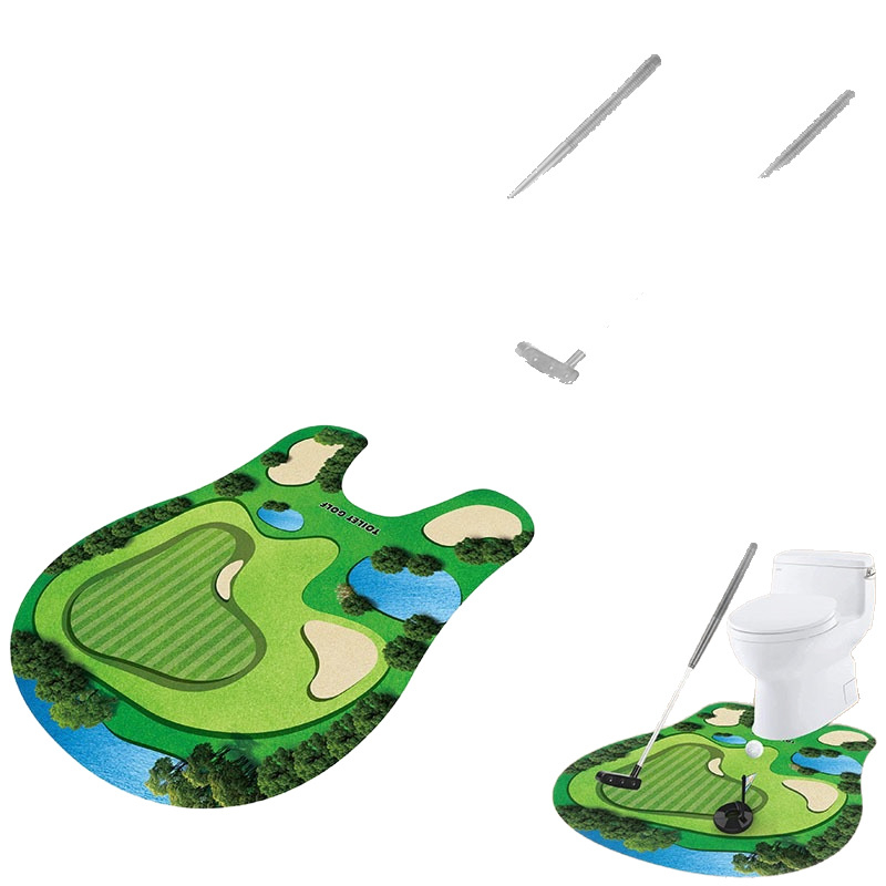 Move the Mountain мини набор за гольф на тоалетната — полиестер, персонализация, печат на лого