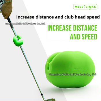 Тренажор за замах при голф – гумен материал; марка Melelinks; аксесоар за голф (Материал: гума; Спорт: голф; Марка: Melelinks)