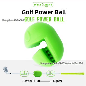 Тренажор за замах при голф – гумен материал; марка Melelinks; аксесоар за голф (Материал: гума; Спорт: голф; Марка: Melelinks)