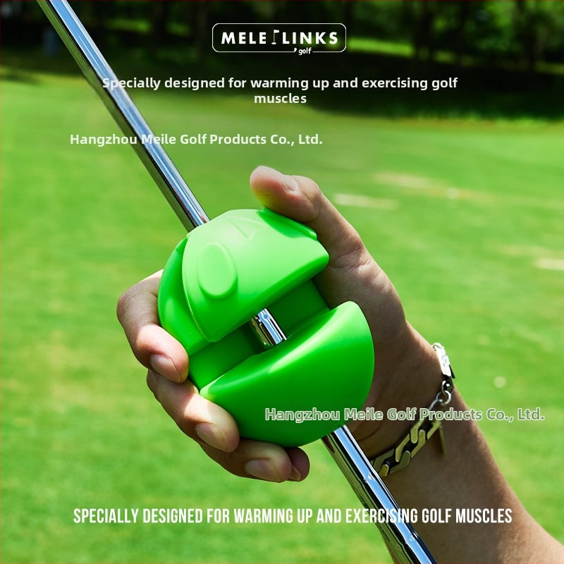 Тренажор за замах при голф – гумен материал; марка Melelinks; аксесоар за голф (Материал: гума; Спорт: голф; Марка: Melelinks)