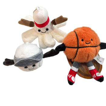 Plišana lutkica, životinjski stil, punjenje PP pamuk, kratki pliš, za uzrast 7–14 godina