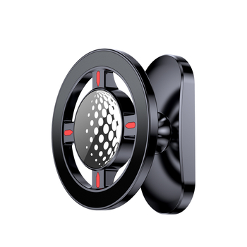 Магнитен държател за мобилен телефон за открита употреба — двустранно магнитно задържане, алуминиева сплав, съвместим с количка за голф, готов за лайв стрийминг