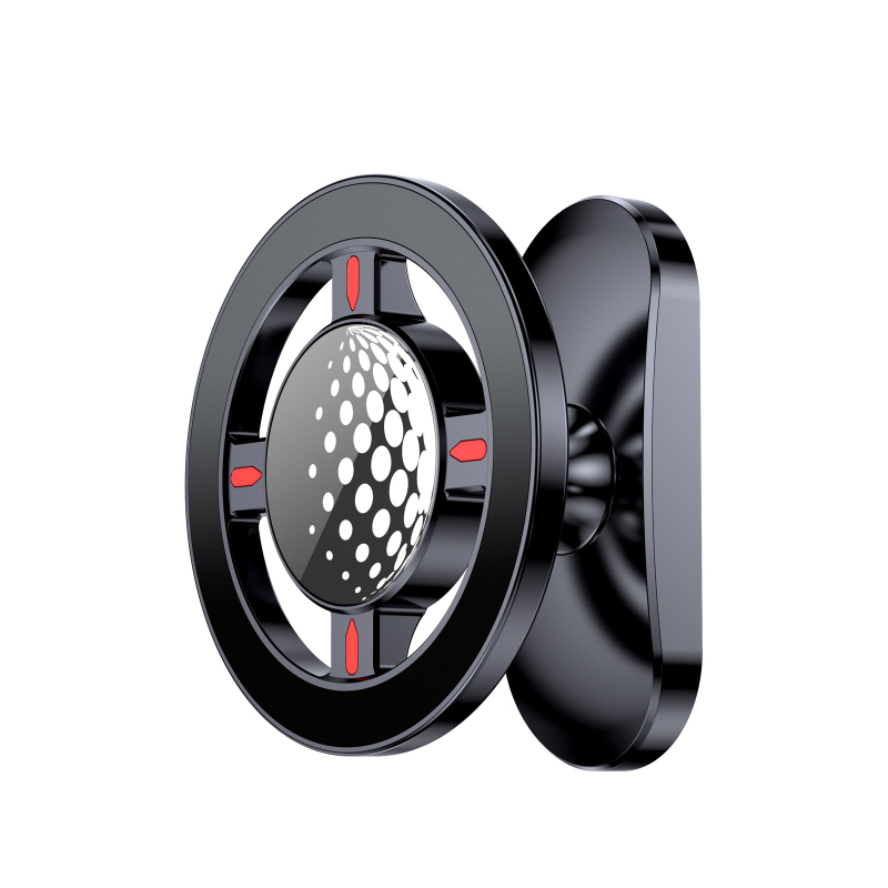 Магнитен държател за мобилен телефон за открита употреба — двустранно магнитно задържане, алуминиева сплав, съвместим с количка за голф, готов за лайв стрийминг