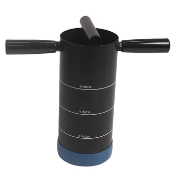 Преносим резач за дупки в голф чаши с разглобяема дръжка, стоманена конструкция, възможност за печат на лого, персонализация