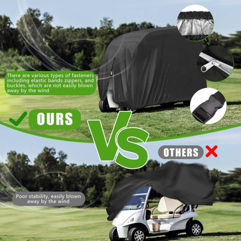 Navlaka za golf kolica za vanjsku upotrebu – Oxford tkanina, Jun hengyi, prilagodljivo