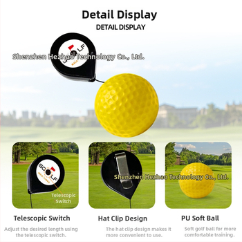 Merlot Golf PU обучителна топка за глава – стабилизира свинга и подобрява точността на удара (Марка: Merlot, Материал: PU, Категория: Golf аксесоари, Спорт: Голф)