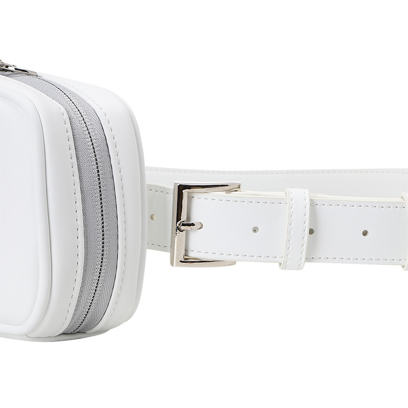 Голф дамска чанта за талия с колан – чанта за далекомер и топки, водоустойчива PU, пасва на най-големия смартфон, персонализирана