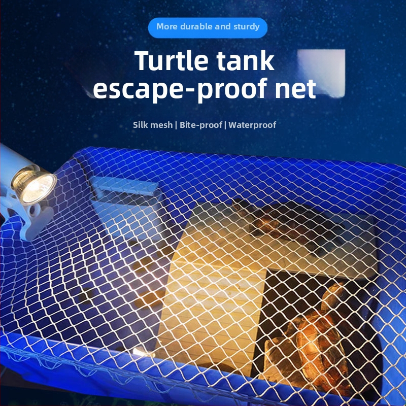 Akvaariumi kilpkonna võrgukate elastse võrguga, kaitseb põgenemise ja kasside kriimustuste eest (Materjal: Plastik; Kategooria: Akvaariumi varustus; Toote number: AXd6ktOGoR0SNCfobqw3TVtd8XE=)