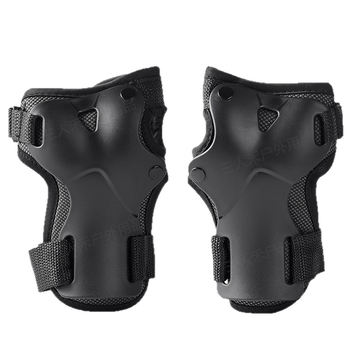 Riešo apsaugos su putų įdėklomis – skirtos riedlentėms, riedutangoms ir slidinėjimui – prekės kodas Ql-56; dėžutėje 100 vnt.