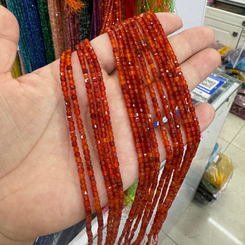 Slobodno perle od ahata, četvrtastog reza, polirane sirovine kamena, svijetao luksuzni stil, za ogrlicu i narukvicu