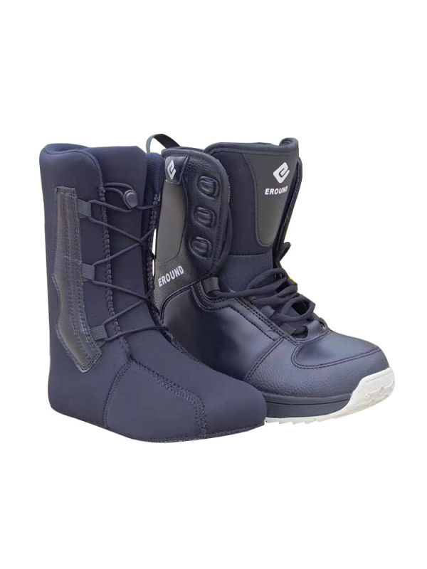Сноуборд обувки EROUND XED-100, с връзки, горна част от студоустойчив PVC и водоустойчива, подметка от студоустойчива гума противохлъзгаща, PHYLON средна подметка