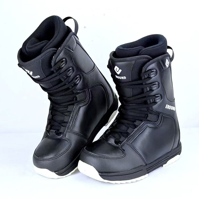 Сноуборд обувки EROUND XED-100, с връзки, горна част от студоустойчив PVC и водоустойчива, подметка от студоустойчива гума противохлъзгаща, PHYLON средна подметка