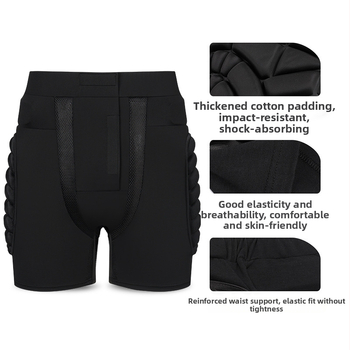 Suaugusiųjų hip apsauga riedėjimui ir dviračiams, storinta vidinė apsauga, iš spandekso (Prekės ženklas: Topwise; Apsaugotos dalys: juosmuo; Pagrindinė medžiaga: Spandex; Tinkamas asmenims: suaugusieji; Taikomi sportai: slidinėjimas, dviračių sportas, ried