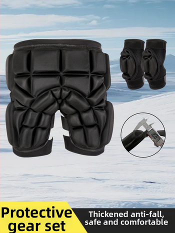 Sealde slēpošanas aizsargājošā komplekts – gūžu un elkoņu aizsardzība, EVA materiāls