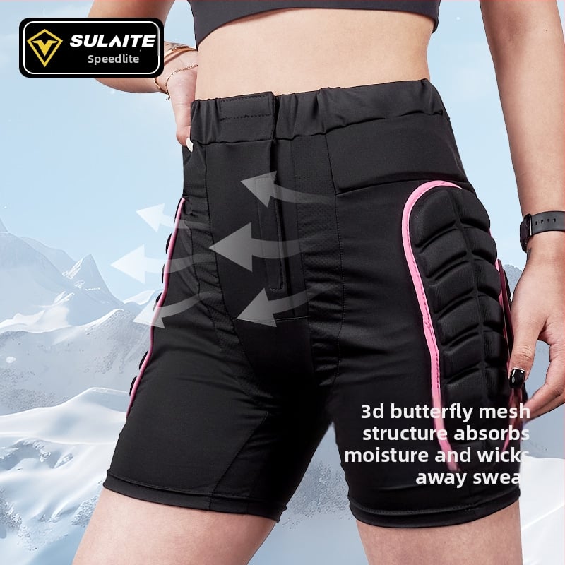 Apsauginis komplektas: juosmuo, alkūnės, keliai ir klubai skaitant riedėjimui, ledo čiuožimui — suaugusios moterys (vidinis dėvėjimas)