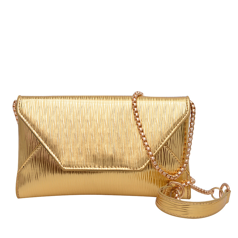 Geantă crossbody PU, stil urban simplu, formă orizontală pătrată, închidere magnetică, lansare iarnă 2024
