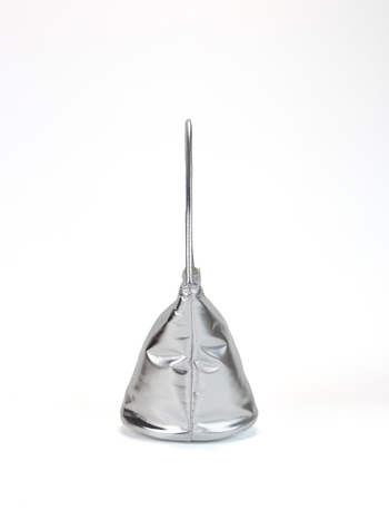 PU kožna bucket torba s metalnom lancem, otvor na vrhu, poliester podstava, svakodnevna torba preko ramena – ljeto 2024