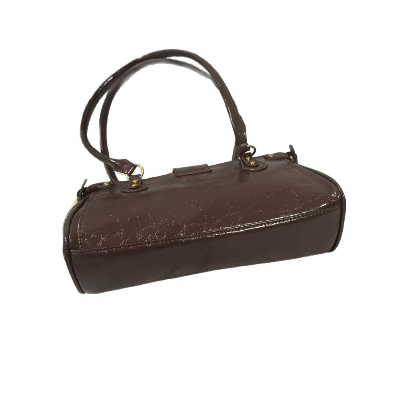 Boston-stil tote torba sa zatvaračem, poliester podstava, vodoravnog kvadratnog oblika, unutarnja patch džep, svakodnevna upotreba