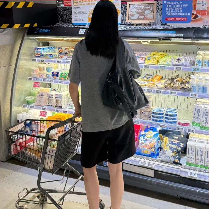 PU naha tote kott Ameerika retro stiilis, suur maht, tõmblukuga suletus, sisemine tõmblukuga tasku, polüester vooder, üks õlarihm