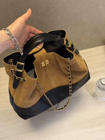 PU bucket bag, gradski minimalistički stil, skriveni džep sa zipom i dvostruke naramenice