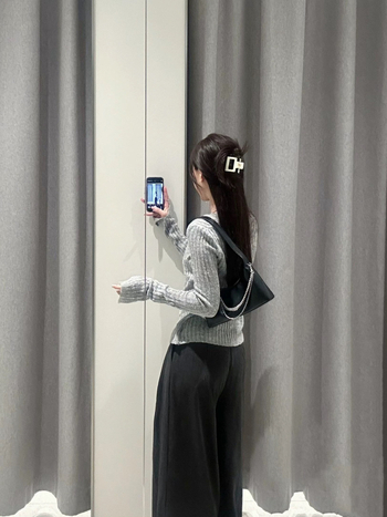 Geantă crossbody PU cu fermoar, stil urban minimalist, design baguette, căptușeală poliester, vara 2025