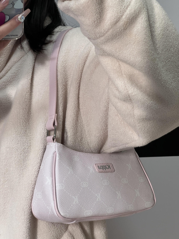 Torba za ramena sa zatvaračem (PU materijal, vodoravni kvadratni oblik, unutarnja džep, s jednom naramenicom)