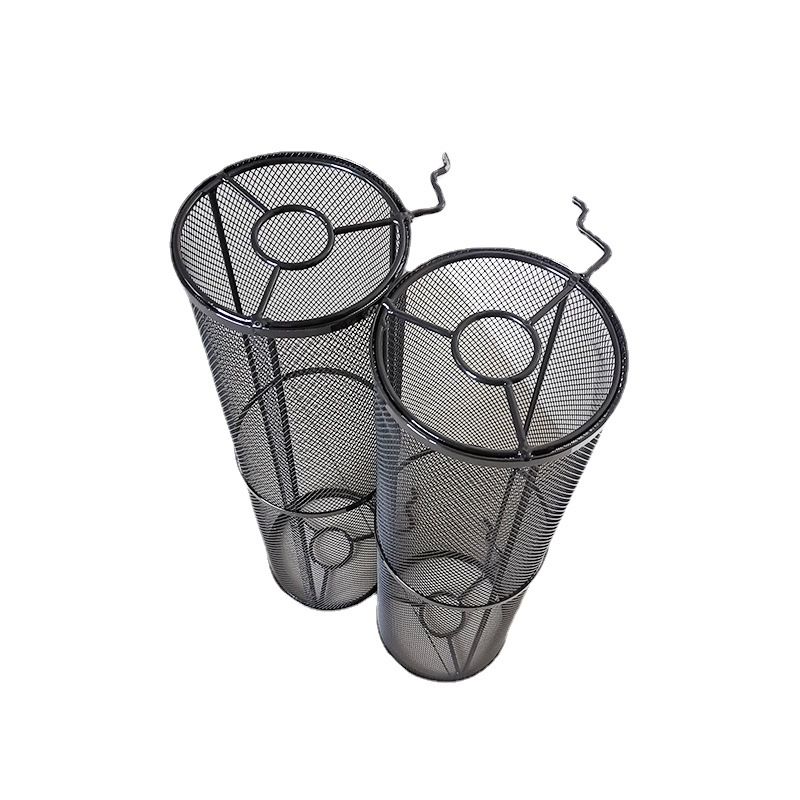 Stalak za izlaganje gumica za kosu, cilindrični metalni stalak za nakit, kovano željezo, nordijski stil (Tip: Jewelry rack; Materijal: Metal; Model: Cylinder; Obrt: Kovane željezo; Stil: Nordic)