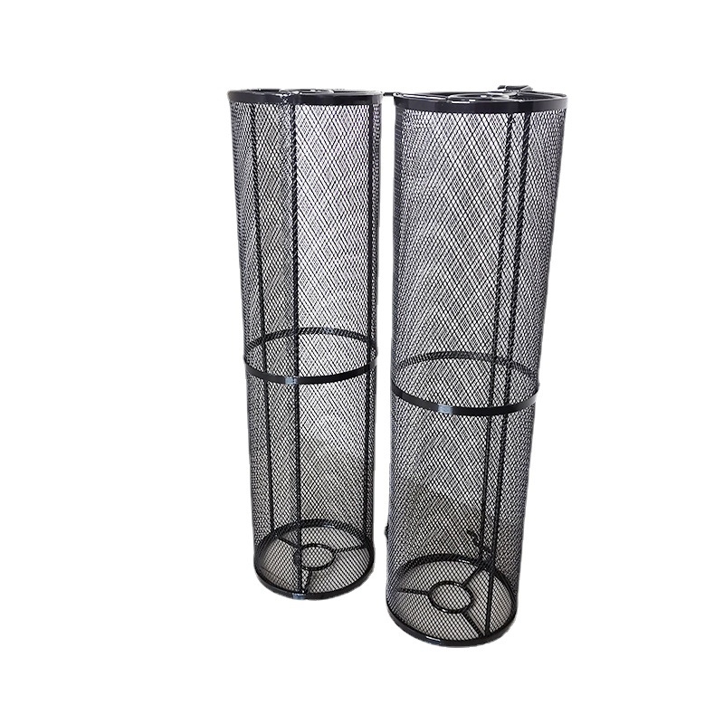 Stalak za izlaganje gumica za kosu, cilindrični metalni stalak za nakit, kovano željezo, nordijski stil (Tip: Jewelry rack; Materijal: Metal; Model: Cylinder; Obrt: Kovane željezo; Stil: Nordic)