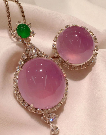 Lančić od bakra s premazom S925 i privjeskom od kalcedona na O-lancu (elektroplating)