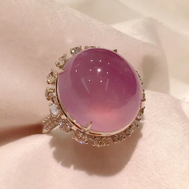 Lančić od bakra s premazom S925 i privjeskom od kalcedona na O-lancu (elektroplating)