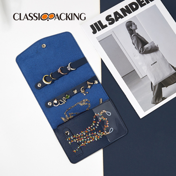 Geantă bijuterii Q9471, classicpacking, Cortex material, stil clutch, moale