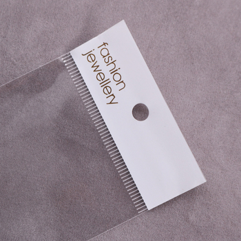 KoMee pungă de ambalare din plastic pentru bijuterii – pentru cercei și coliere
