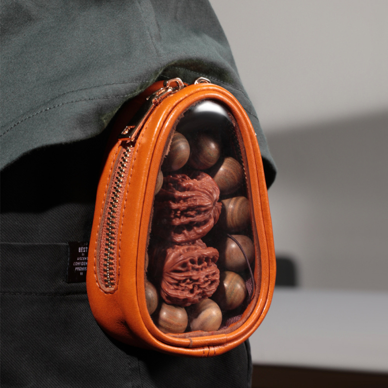 Grids wolf CL330 torbica za nakit – vintage clutch, materijal Cortical, jednobojni uzorak, model CL330