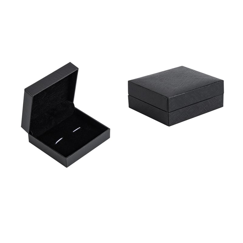 Cutie din plastic pentru butonii de manșetă, cutie de ambalaj pentru bijuterii, model P9010