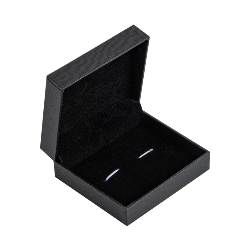 Cutie din plastic pentru butonii de manșetă, cutie de ambalaj pentru bijuterii, model P9010