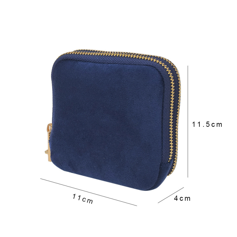 Geantă de bijuterii cu spațiu de depozitare dublu, model YL472, material Cortex, geantă clutch, personalizabilă