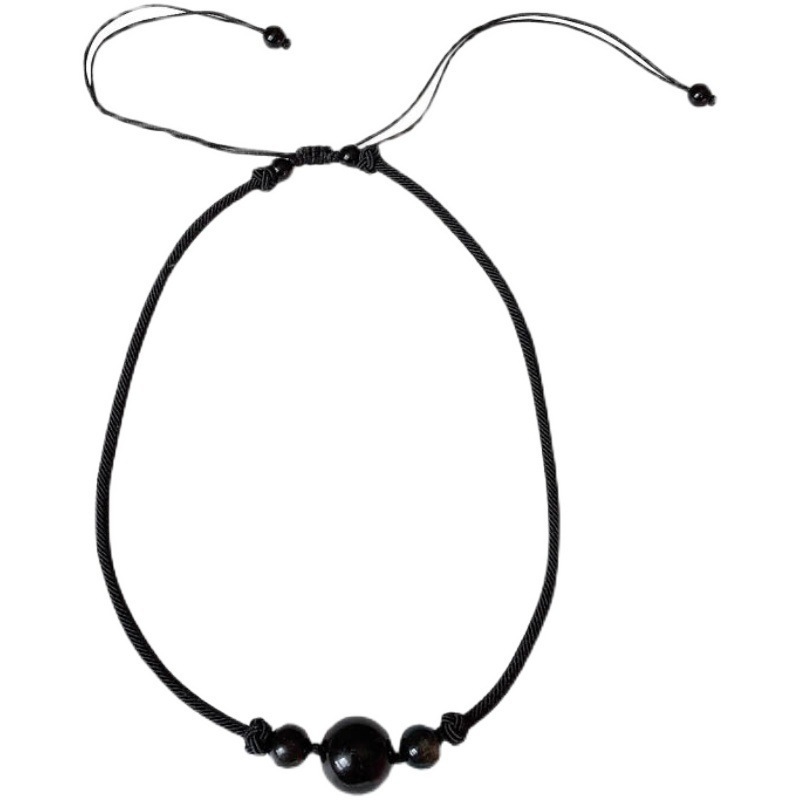 Colier cu pandantiv din cristal, cristal galben de ceai, lucrat manual, lanț unisex, 41–50 cm