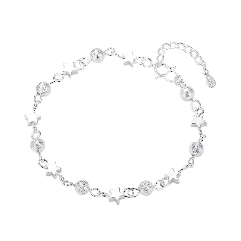 Narukvica sa zvjezdicama • korejski stil • bakar • Brend: Three Silversmiths • Model: SL3058