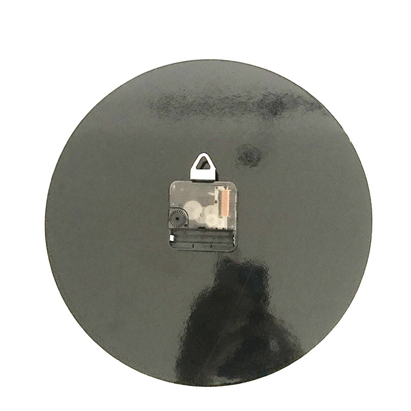 Prilagođeni brojčanik sata s sublimacijom toplinskog prijenosa, bijela ploča, drveni kućište, mehanički hod, ispisani logo