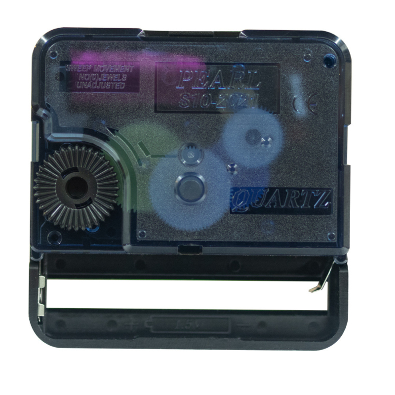 PEARL S10 Quartz Κίνηση Τοίχου Ρολογιού – Αθόρυβος Μηχανισμος Υψηλής Ροπης, ABS Κέλυφος