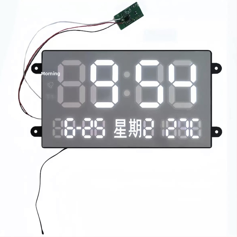 Radarový senzor digitálny LED displej hodiniek s ozdobnou maľbou, ABS púzdro, elektronický pohyb, tlačené logo, prispôsobenie k dispozícii, Treasure book značka