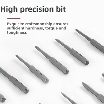 30-1 magnetisks garenāks skrūvgriežu komplekts ar S2 uzgalēm, no 45# tērauda
