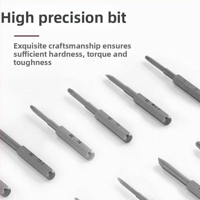 30-1 magnetisks garenāks skrūvgriežu komplekts ar S2 uzgalēm, no 45# tērauda